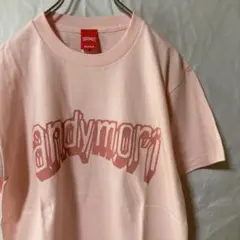 【新品・未使用】andymori バンド ロゴ Tシャツ ピンク サイズM 新品・未使用】andymori バンド ロゴ Tシャツ ピンク サイズS - メルカリ