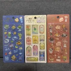 喫茶アラモード ステッカー 3枚セット　きゅるるん