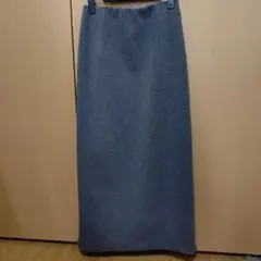 【SIMPLICITE】グレー ロングタイトスカートMサイズ