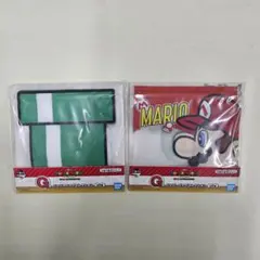 スーパーマリオ 一番くじ G賞 ジッパーバッグ 2種セット