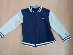 Champion ジップアップジャケット 100cm ネイビー/グレー