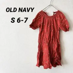 OLD NAVY 【S (6-7)】半袖ワンピース キッズ 子供 夏