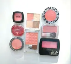 チークセット 8点 セザンヌ・CANMAKEなど