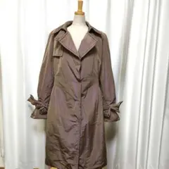 【美品】エルマンノシェルビーノ シルク混 中綿コート ダウンコートのサムネイル