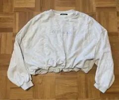 白 スウェット