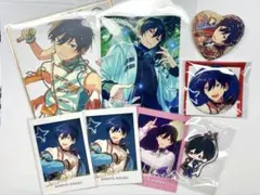 あんスタ 氷鷹北斗 缶バッジ ぱしゃっつ ラバスト 色紙 生ブロマイド セット