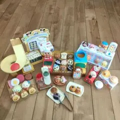 ツムツムハンバーガー屋　アンパンマンキャラクターおもちゃセット