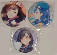 プロセカ 白石杏 グリッター缶バッジ
