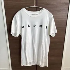 MARNI マルニ ロゴ Tシャツ ホワイト サイズ44のサムネイル
