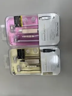 Lightning ステレオイヤフォン ピンク・ゴールドセットのサムネイル