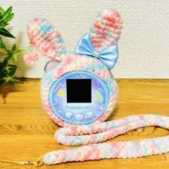 ぷにともつーしん専用カバー　選べるチャーム・リボン付き