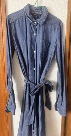 TOMMY HILFIGER 長袖　シャツワンピース