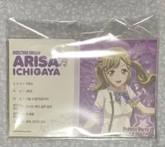 バンドリ フィルムライブ 韓国 名刺 ネームカード 市ヶ谷有咲