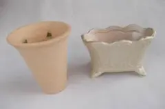 花器2個セット◆フラワーアレンジ プリザーブド