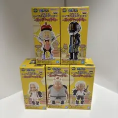 ワンピース ワールドコレクタブルフィギュア エッグヘッド4 5種コンプ