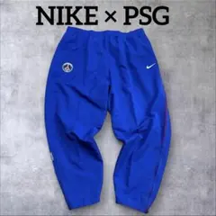 新品タグ付きNIKE PSG トラックパンツ XL ブルー　トータル90