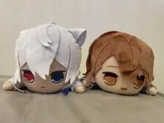 寝そべりぬいぐるみ 2体セット　どぬく　うり