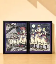 ナルト 複製原画 原稿 NARUTO展 未開封 木の葉帰郷シーン - メルカリ