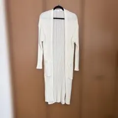 AZUL アイボリー ロングカーディガン Fサイズ