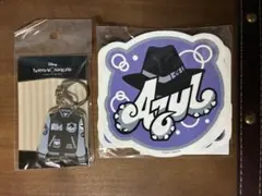 アズール　ユニオンバースデー　ステッカーセット　　衣装アクリルチャーム　ツイステ