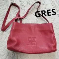 GRES ショルダーバッグ レッドのサムネイル