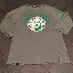 HYSTERIC GLAMOUR 七分袖茶色カットソー 　M　メンズのサムネイル