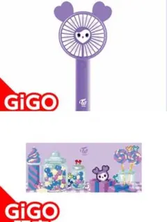 GiGO限定TWICE LOVELYS ハンディファン サナ モモ ミナ シール | Mercari