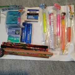 文房具セット ボールペン 鉛筆 消しゴム