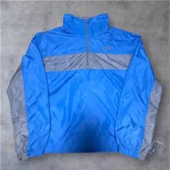 紺タグ 80s Nike ナイロンジャケット 希少 ドローコードストリート