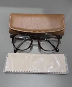 Zoff Kirimaru メガネ　オリーブ