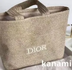 Dior ノベルティーオレンジ 編み込み トートバック 美品 - メルカリ