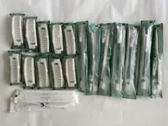 【未使用】ホテルアメニティ19点　歯ブラシ7本＋ヘアブラシ12本 旅行・来客用