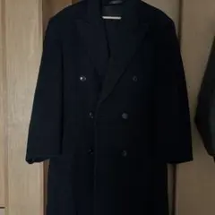 希少✨バーバリー ダブルチェスターコート カシミヤ混 Lサイズ