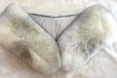 SAGA FOX ブルーFOX ショール