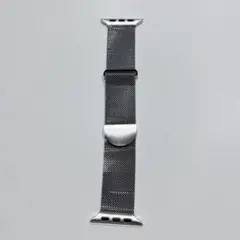 Applewatch バンド 42mm ステンレス マグネット シルバー 時計