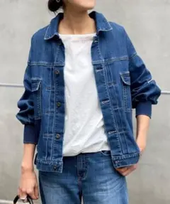 Beardsley パフスリーブデニムジャケット