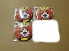 妖怪ウォッチぷにぷに　カフェ　キングジバニャン　缶バッジ