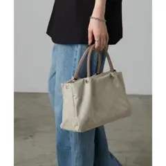 美品 russet 2025 ナイロン三層2WAYミニトートバッグ 現行品