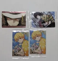 鬼滅の刃ウエハース カード４枚セット