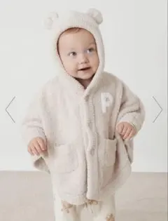 新品未使用タグ付き　ジェラートピケポンチョ