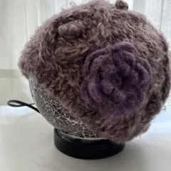 ニット帽花