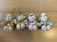 ディズニーダッフィー シェリーメイ ぬいぐるみバッジ ボールチェーン