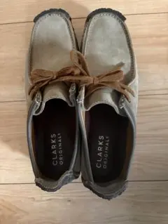【新品に近い】Clarks ナタリー スエード 8G 26.5cm