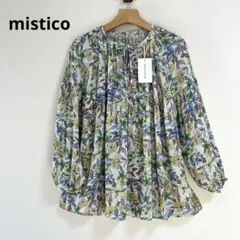 misticoミスティコ☆未使用タグ付き 長袖チュニックブラウス サイズ38のサムネイル