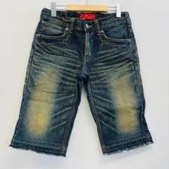 【EDWIN】メンズパンツ　ハーフパンツ　ハーフ丈ジーンズ　Mサイズ