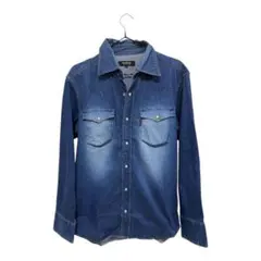 BURBERRY BLACK LABEL デニムウエスタンシャツのサムネイル