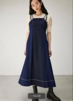 AZUL デニムキャミワンピースのサムネイル