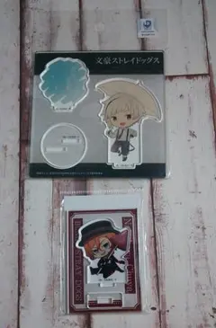文豪ストレイドッグス 夢野久作 アクリルスタンド＆缶バッジ - メルカリ