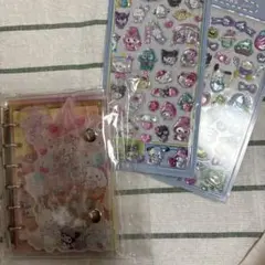 サンリオ集合 シール帳 シール7枚以上 シャカシャカ