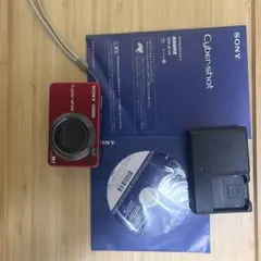 SONY Cyber-shot デジタルカメラ レッド